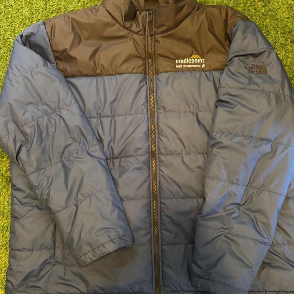 The-north-face Men's Blue and Grey Jacket